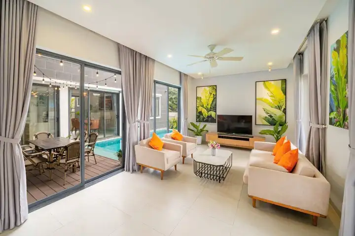 Дом 3 этажа, 5 спален, 400 м², Nam Viet A