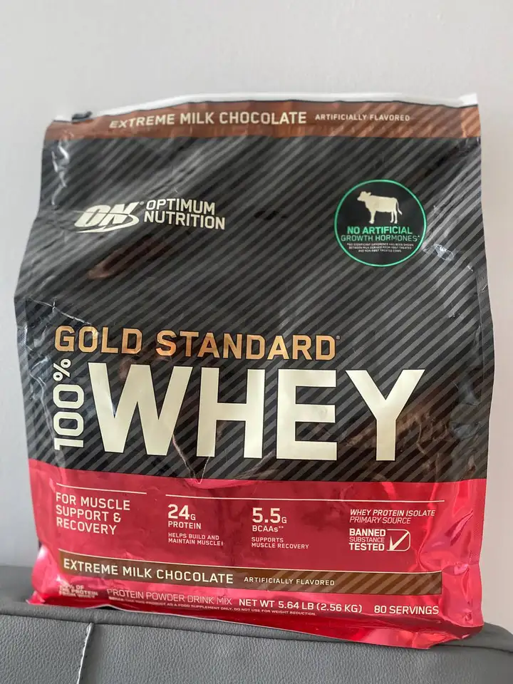 Протеин ON Gold Standard 100% Whey, шоколад, 2.56 кг