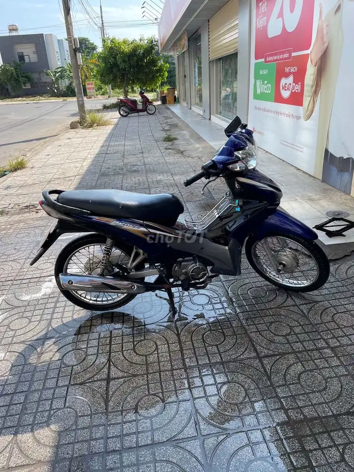 Honda Wave сине-серый