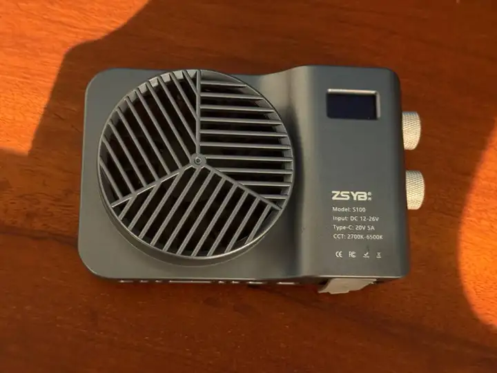 Постоянный COB-свет ZSYB S100 (100W, Bi-Color 2700K-6500K)