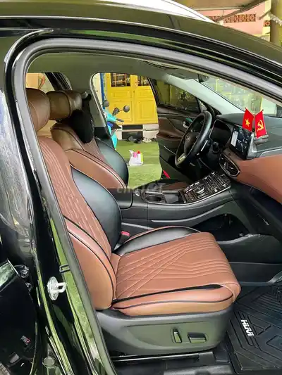 Hyundai SantaFe 2022 дизель полная комплектация черный