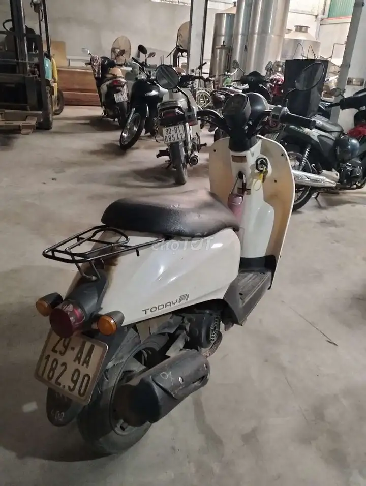 Honda Today 50cc белый женский