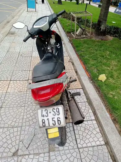Honda Wave красная, черная