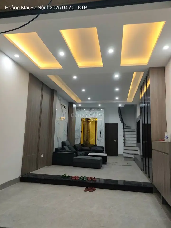 Дом на улице Нгуен Кхоай, 112м², 5 этажей, фасад 5м, 16.5 млрд HM