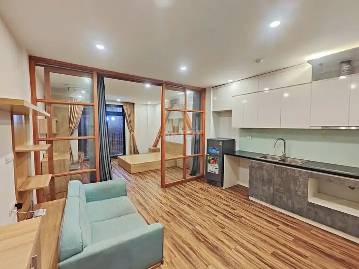 1-комнатная 45м² с мебелью, охрана 24/24, Каузяй