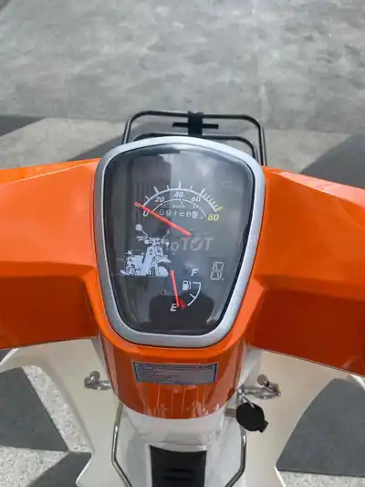 Мопед J-PAN Cub XS 50cc оранжево-белый