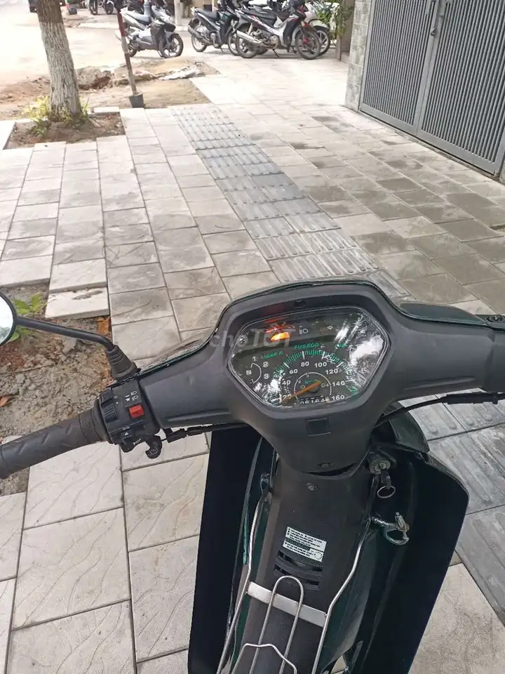 Honda Wave черно-зеленый