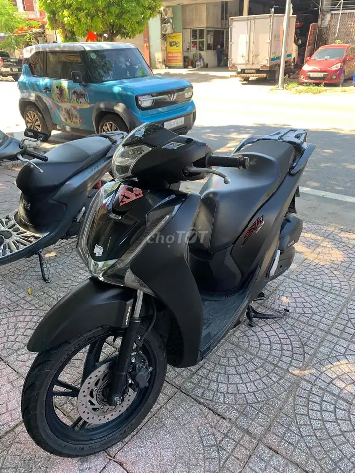 Honda SH 125 ABS 2017 черный матовый 60000 км