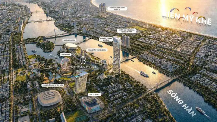 1PN+ в Peninsula Private 47м², рядом с Lotte — 916 млн (первый взнос)