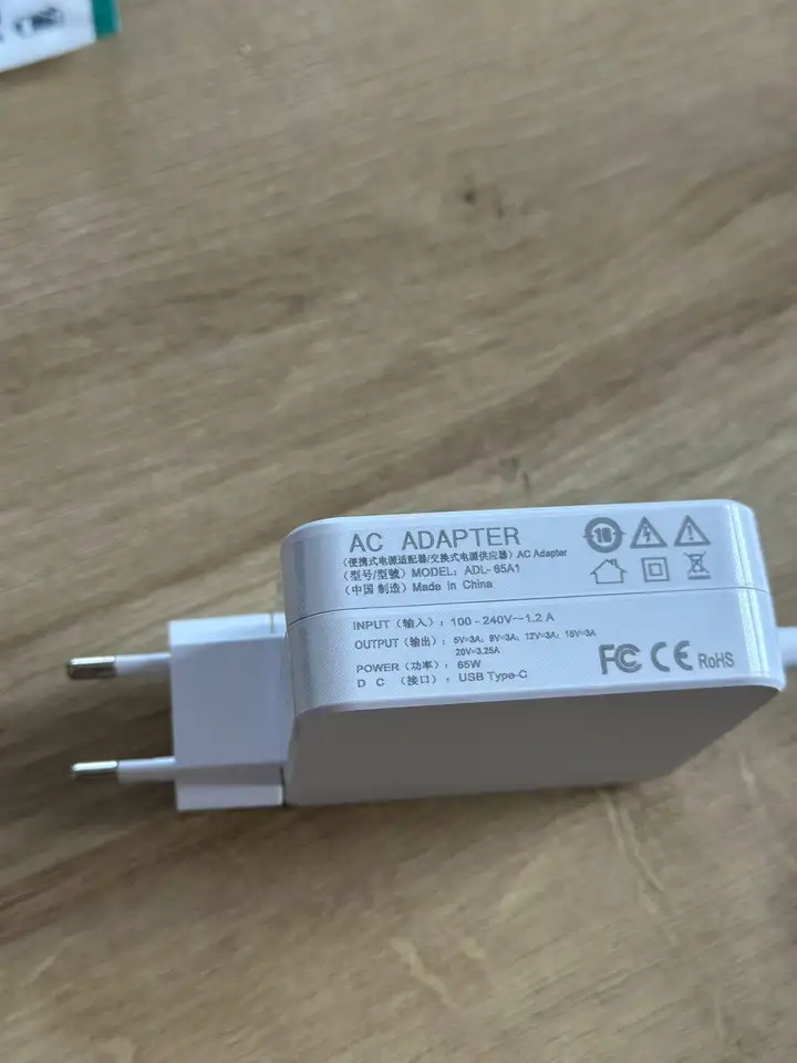 Зарядный блок для ноутбука (type-c), 65W