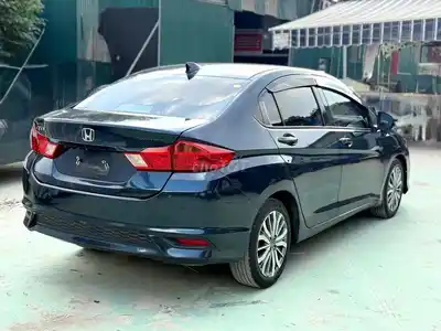 Honda City 2018 1.5 TOP 100 000 км, синий