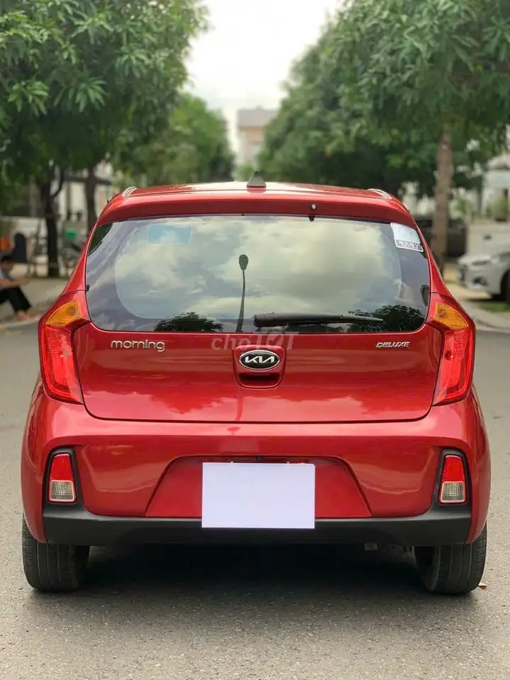 KIA MORNING DELUXE 1.2AT 2021 красный, автомат