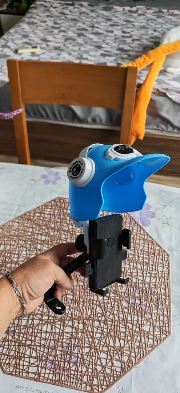 Зеркало и держатель для телефона