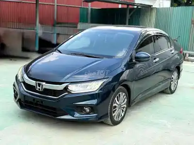 Honda City 2018 1.5 TOP 100 000 км, синий