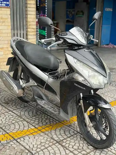 Honda Air Blade 2011 черно-серебристый