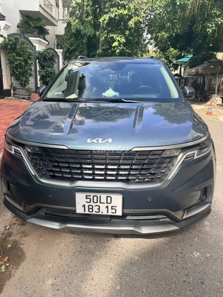 Kia Carnival KA4 2.2 AT FH7 синий