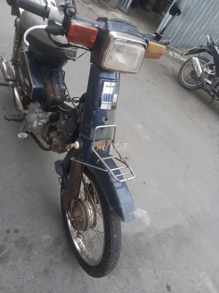 Honda Super Cub, синий, полуавтомат