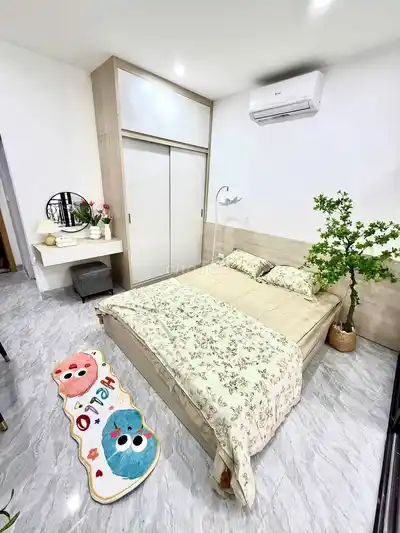 CCMN Hoang Mai в аренду, студия разделения кухонь, полная меблировка