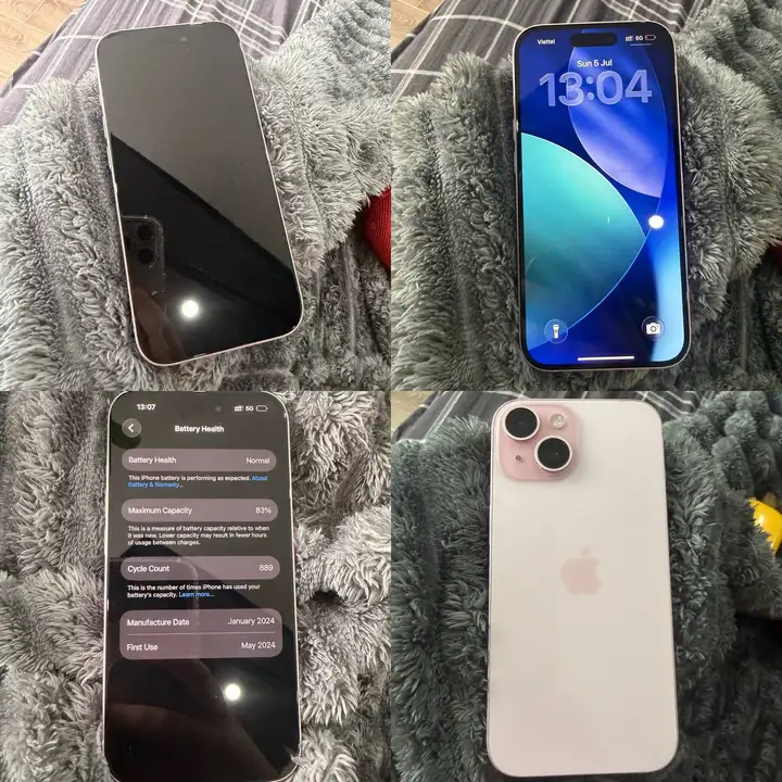 iPhone XS 128 GB, iPhone 15 128 GB, Redmi Note 14 128 GB