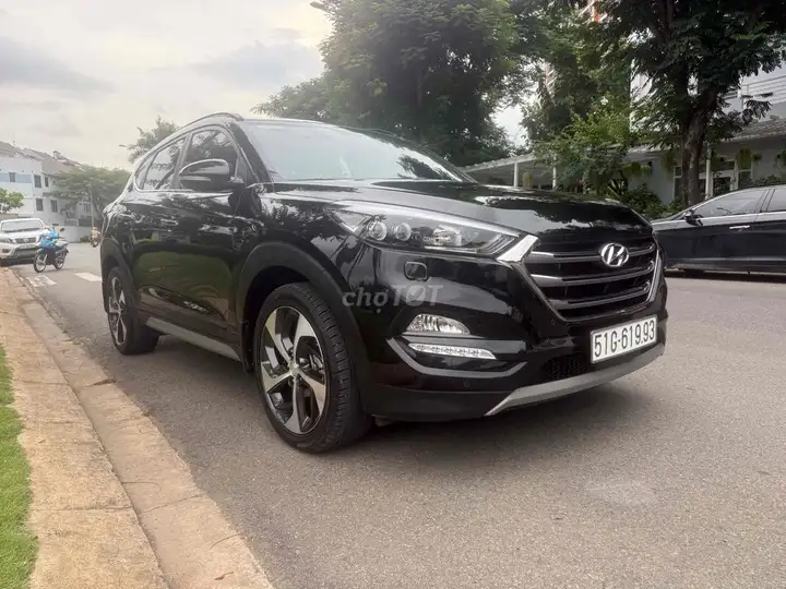 Hyundai Tucson 1.6 Turbo 2018 Черный 48 000 км