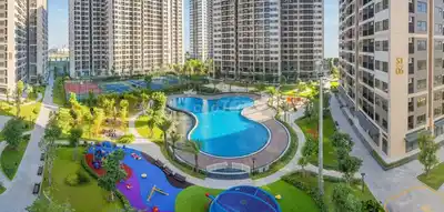 Аренда квартиры в Vinhomes Smart City, 2 спальни, с мебелью