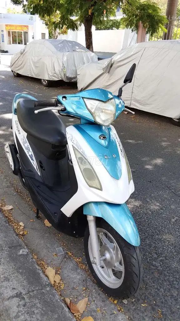 Kymco Candy 50cc, белый и синий