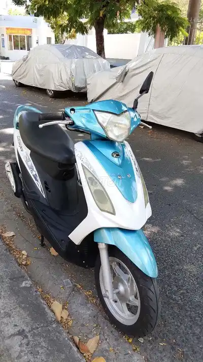 Kymco Candy 50cc, белый и синий
