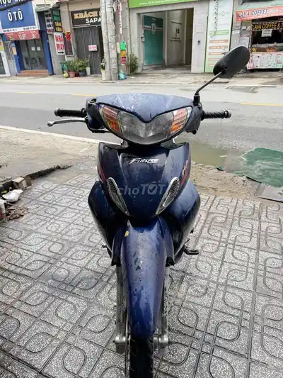 Honda Future синий механический мотоцикл