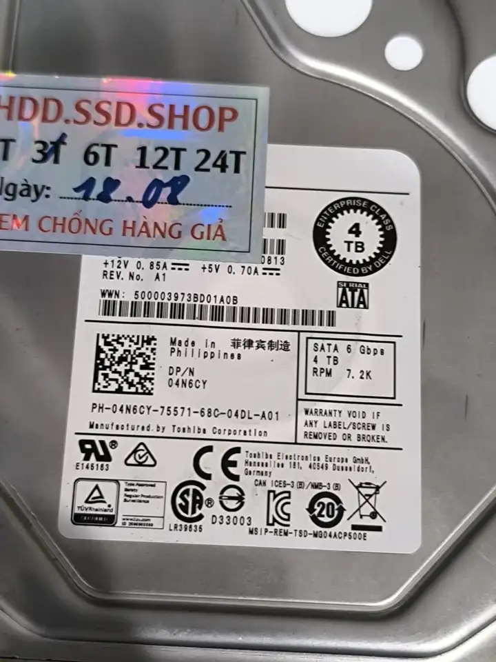 Корпоративный HDD диск Toshiba MG04ACA400N