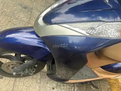 Honda Lead, синий, скутер