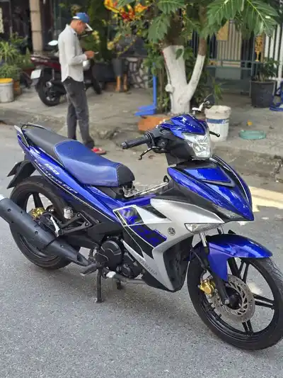 Зеленый ручной конический мотоцикл Yamaha Exciter 150