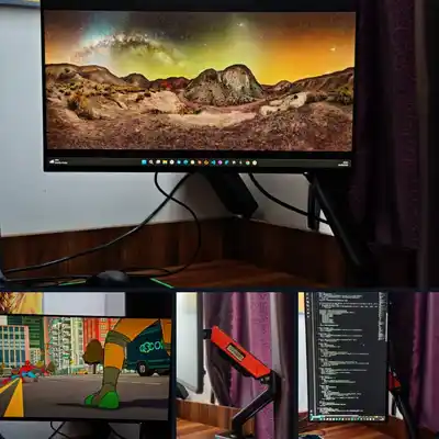 Монитор MSI PRO MP252 24.5" + кронштейн с газлифтом