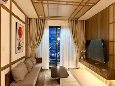 Трехкомнатная квартира с мебелью в Vinhomes Ocean Park