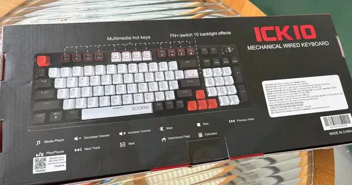 Механическая клавиатура iCore ICK10