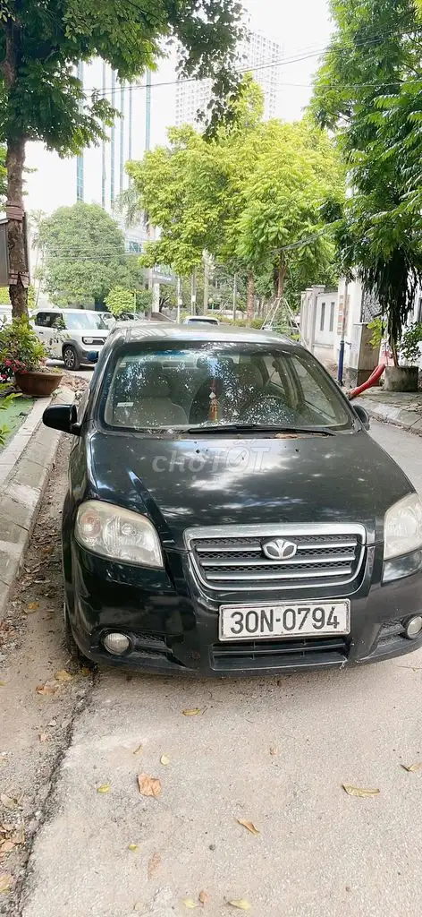 Daewoo Gentra 2008, черный