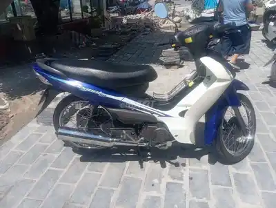 SYM Elegant 50cc Сине-белый полуавтомат