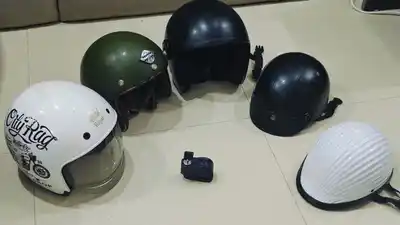Шлем, замок противоугонка, держатель для телефона