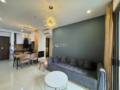Аренда Saigon Royal, 55 кв.м, 2 спальни, 1 ванная, высокий этаж, мебель, 18 млн
