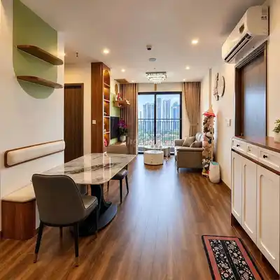 Угловая квартира 2+1 в The Beverly, постоянный вид, премиальная мебель