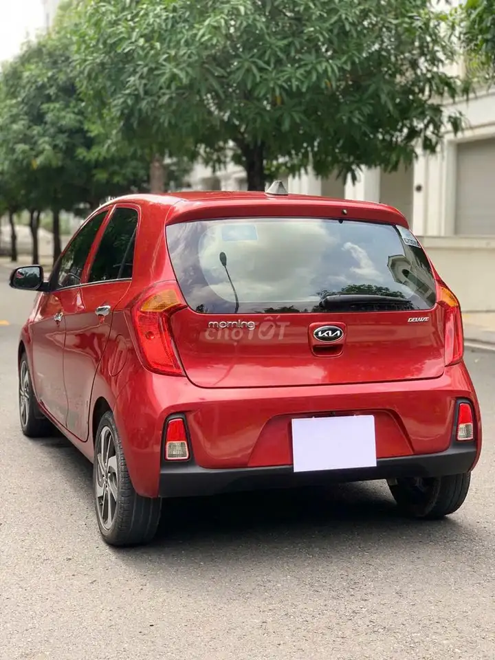 KIA MORNING DELUXE 1.2AT 2021 красный, автомат