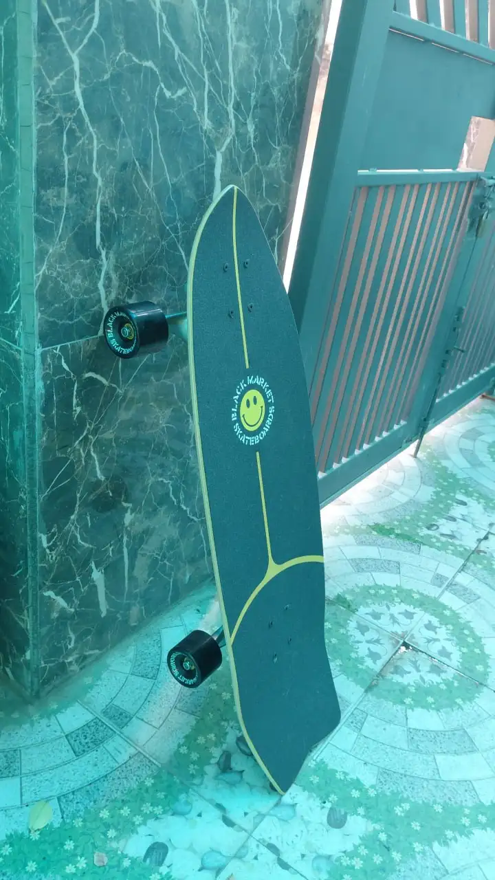 Скейтборд Black Market Inked Surfskate Cruiser