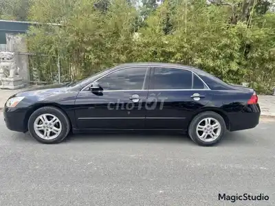 Honda Accord 2.4 AT 2007 черный, японская сборка для США