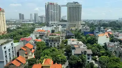 Апартаменты в Endless Skyline West Lake, вид на Lotte и Западное озеро