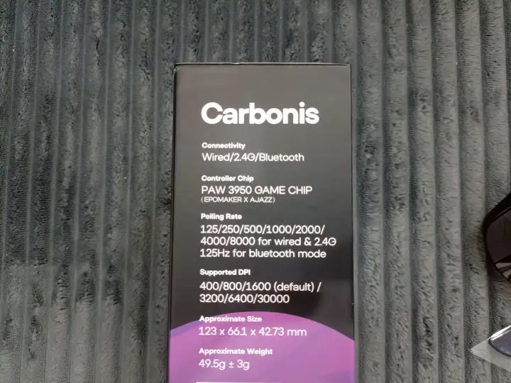 Беспроводная мышь Epomaker Carbonis