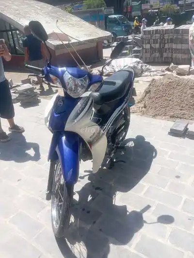 SYM Elegant 50cc Сине-белый полуавтомат