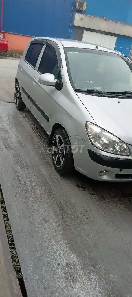 Hyundai Getz 2010 серебристый