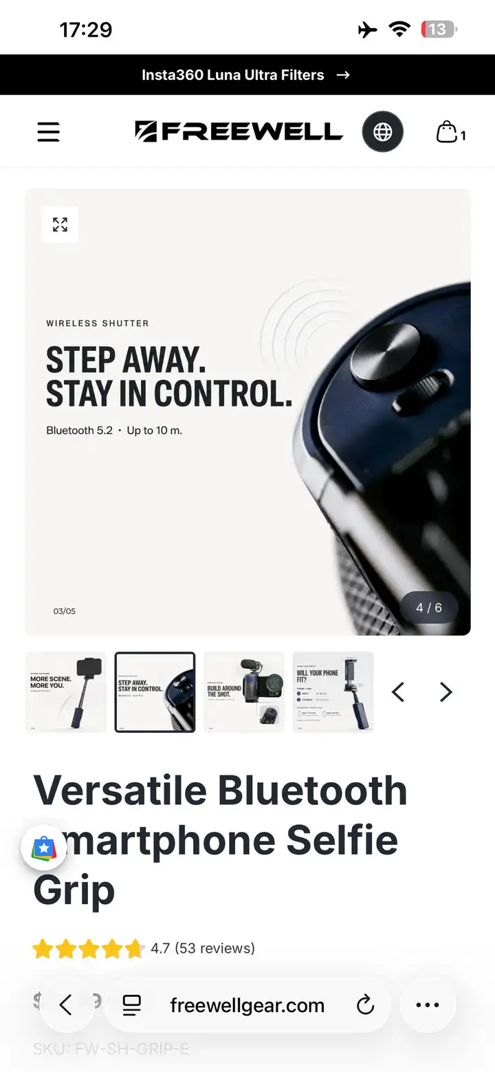 Freewell Sherpa комплект для iPhone 15 Pro Max