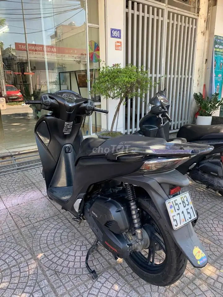Honda SH 125 ABS 2017 черный матовый 60000 км