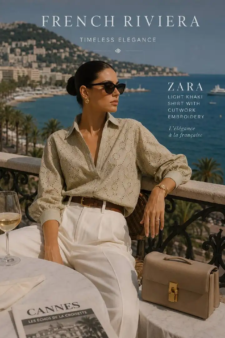 Блузка Zara, Tommy Hilfiger Original