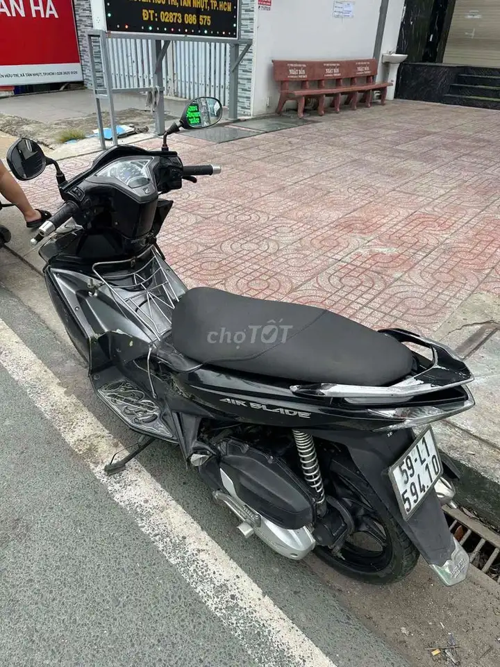 Honda Air Blade 2014 Черно-серый
